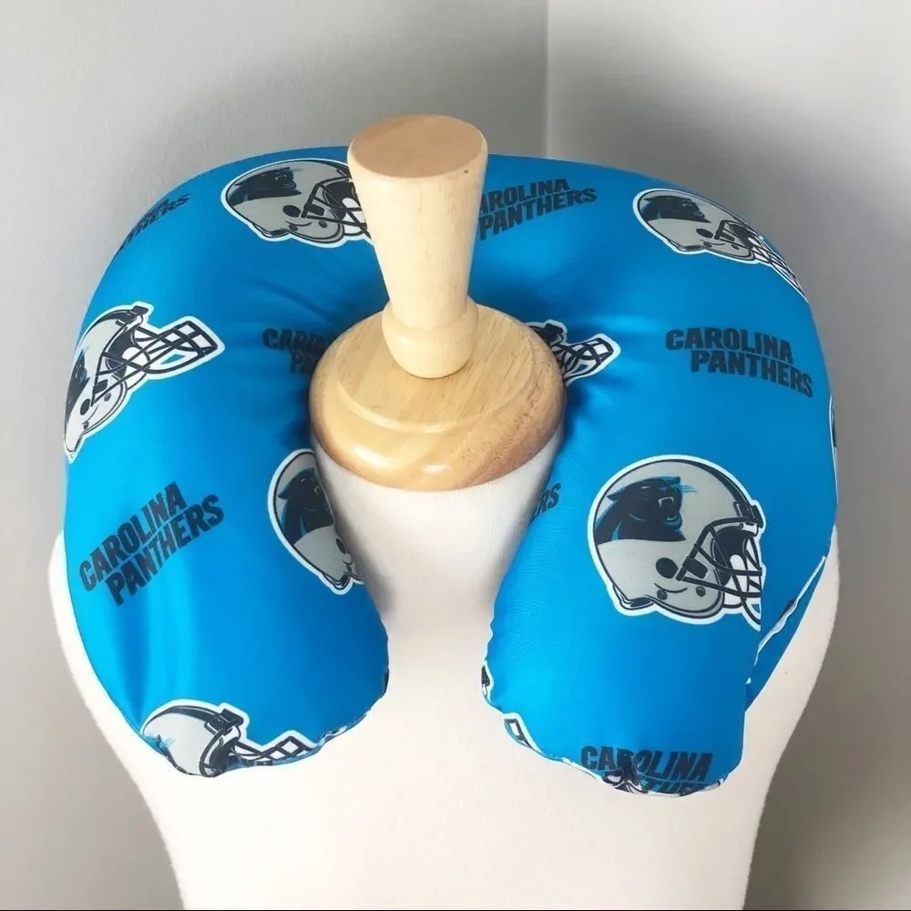 Carolina Panthers NFL Travel Neck Pillow